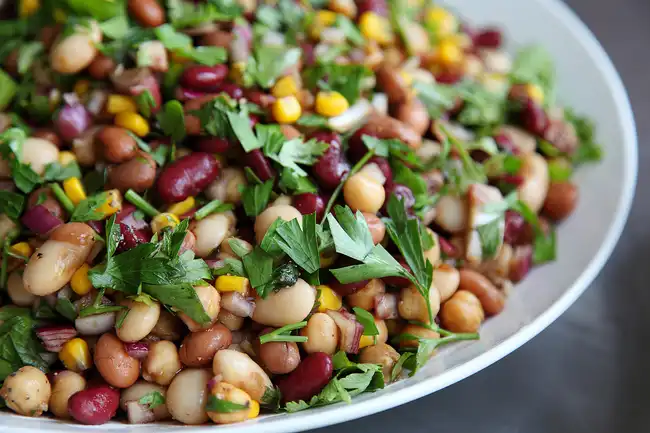 bean or lentil salad