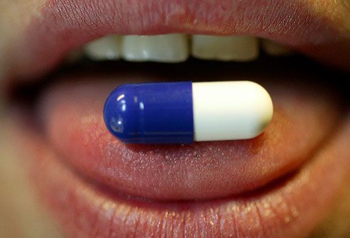 Pill On Tongue and Dry Mouth