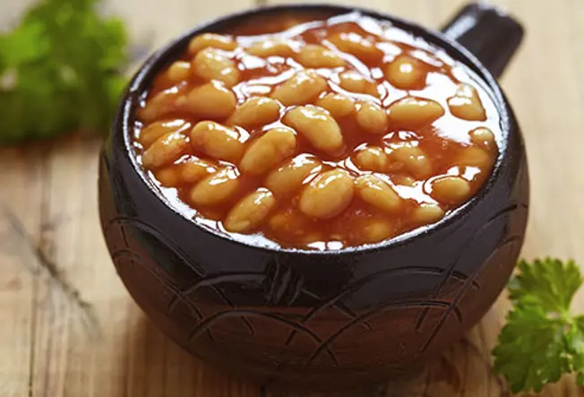 Baked Beans With Sugar or Pork Added