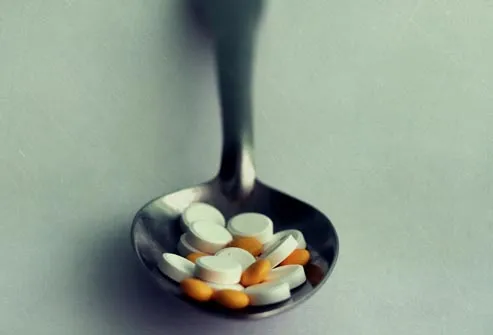 spoonful of pills