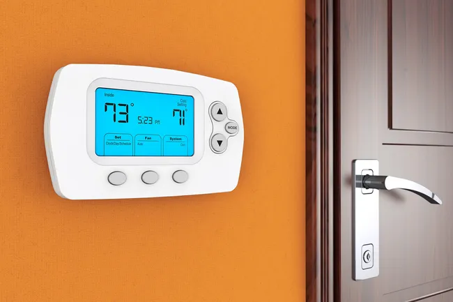 photo of thermostat
