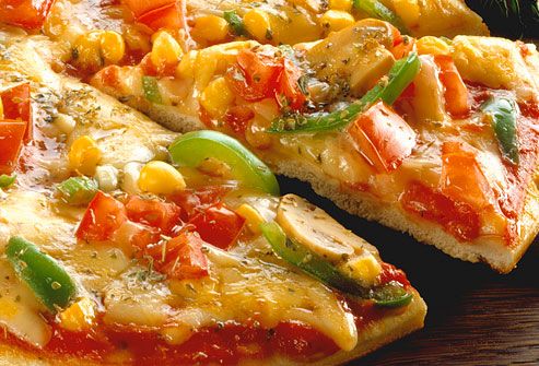 Healthy Vegetarian Pizza