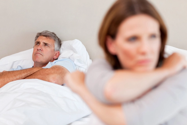 WebMD * What Happens When You Stop Having Sex ? * 1800ss_getty_rf_unhappy_mature_couple