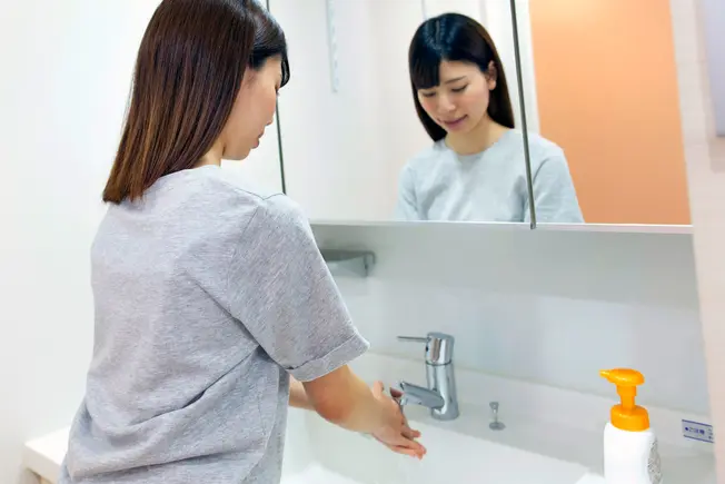 Touching Laundry? Wash Your Hands