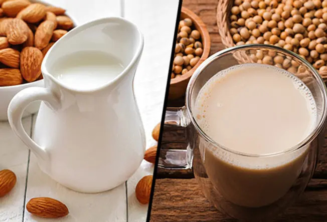 Almond Milk or Soy Milk?