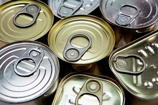 photo of cans