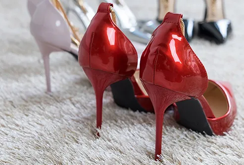 shoes with built up heels