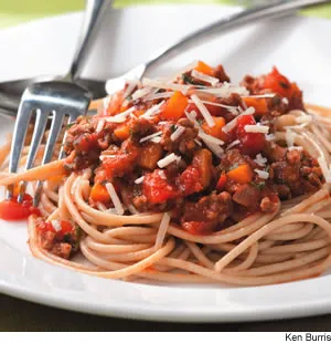 Spaghetti With Quick Meat Sauce