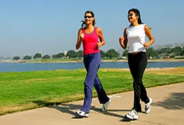 women jogging