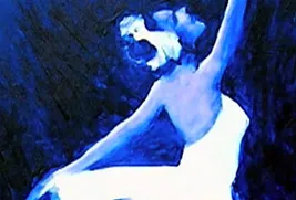 painting of ballerina