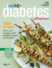 Cover of WebMD Diabetes Summer 2015