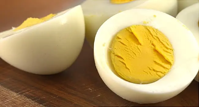 hard-baked eggs