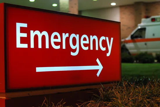 photo of emergency room