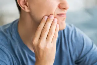 photo of mouth pain