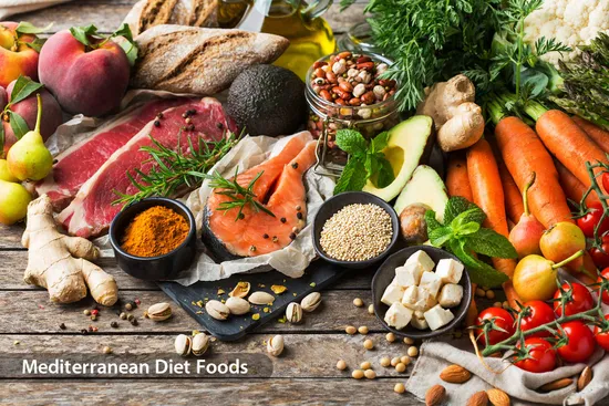 photo of mediterranean diet foods