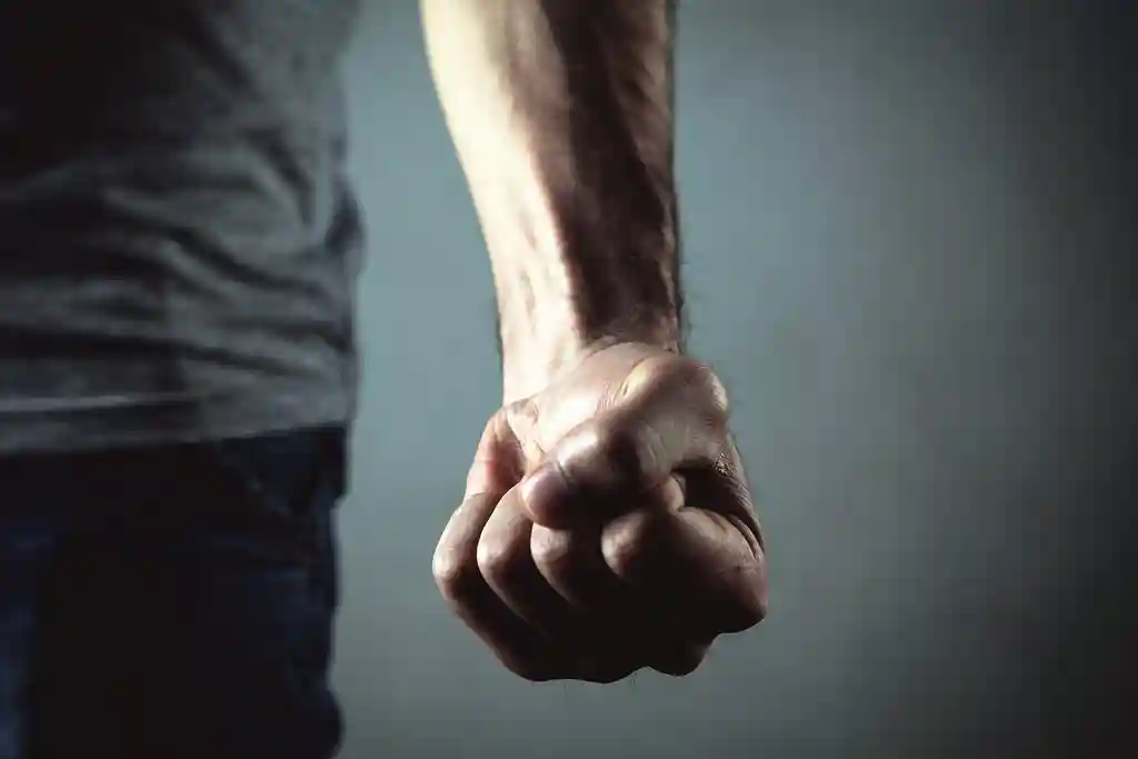 photo of clenched fist