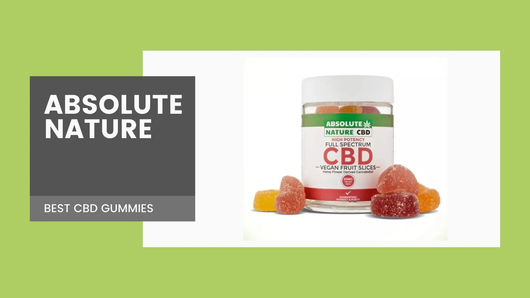 absolute nature cbd gummies for anxiety