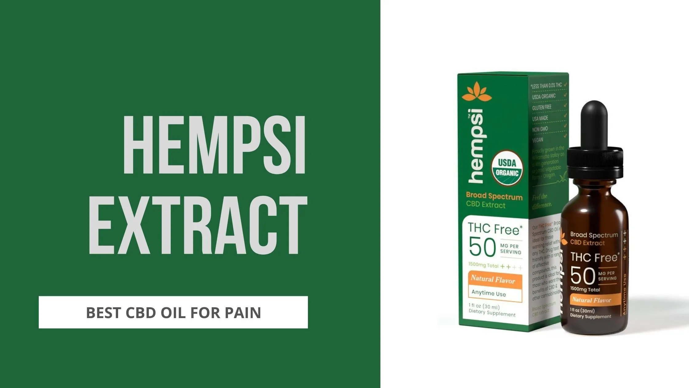 hempsi extract cbd oil for pain
