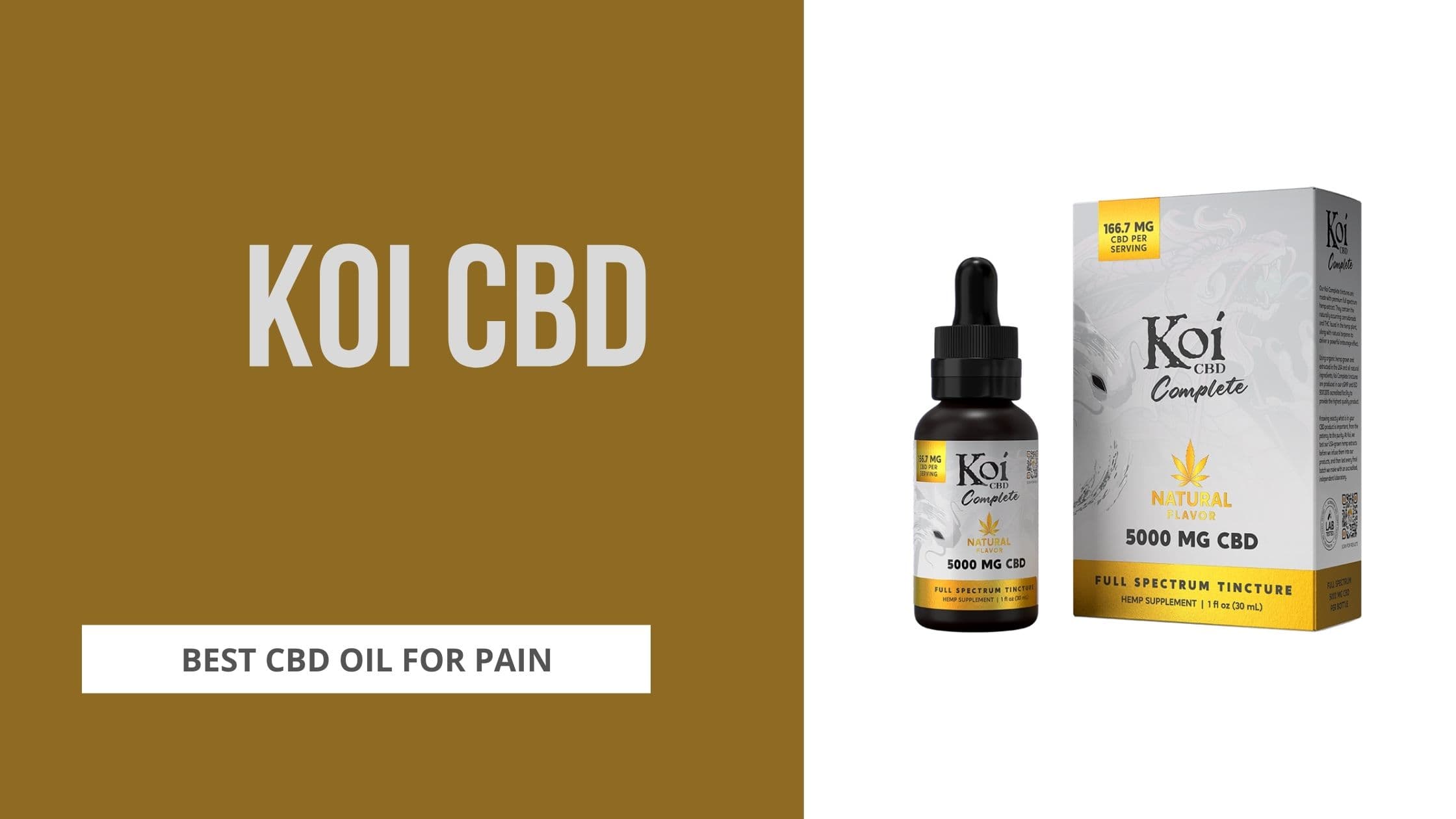 koi cbd best cbd oil for pain